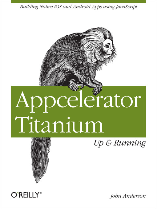 Title details for Appcelerator Titanium by John Anderson - Wait list